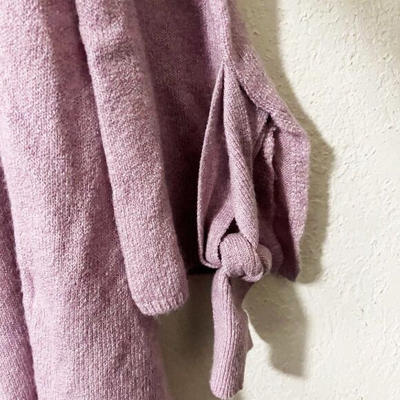 Nordstrom Halogen‎ Tie Bell Sleeve Pink Sweater - Picture 6 of 10